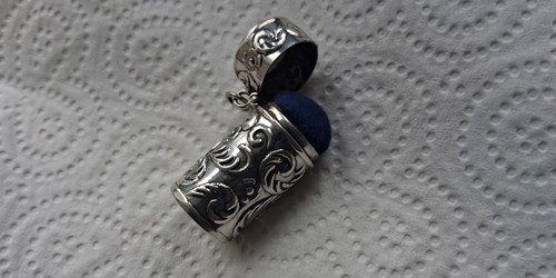 Massives silber chatelaine - massives,
