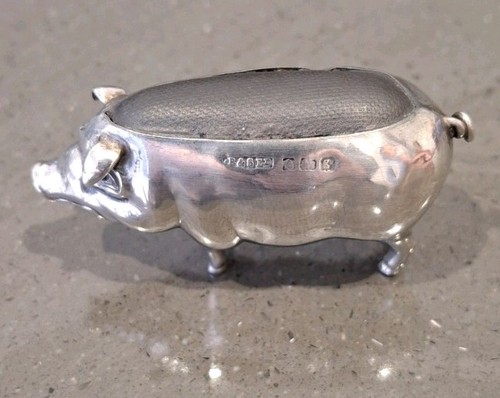 Antikes silber schwein - silber,