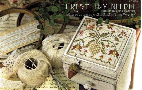Rest thy nadel - nadel, kreuzstich