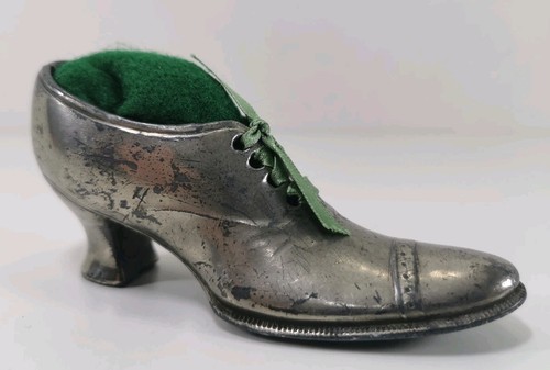 Antik silber schuh figur - antik, band