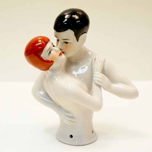 Teepuppen pierrot half doll - teepuppen,
