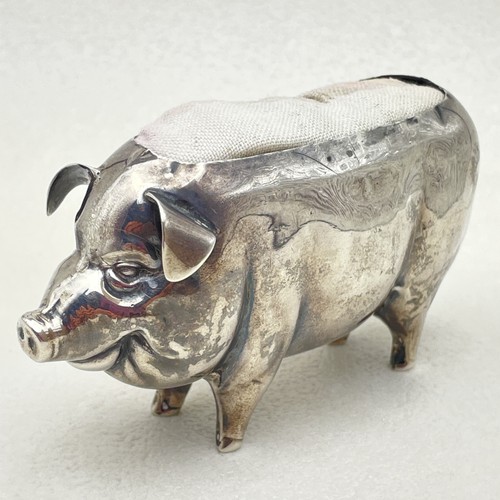 Antik sterling silber schwein - silber,
