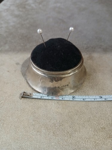 Antikes silber nadelkissen - antikes,