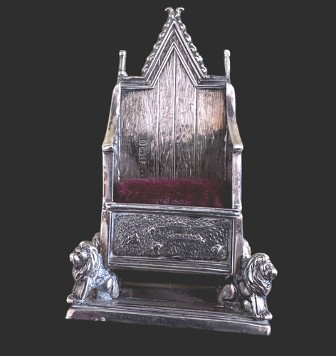 Antikes silbernes miniatur - silbernes,