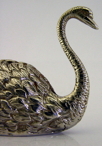 Sterlingsilber schwan vogel - schwan,