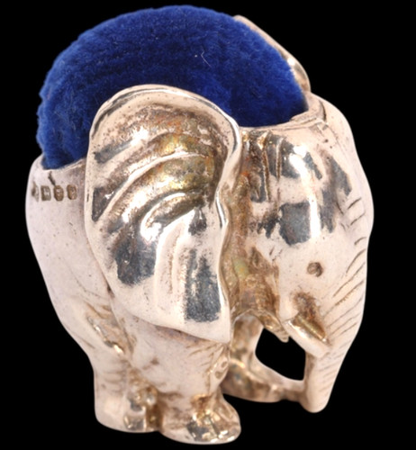 Massives silber tolles elefant - silber,