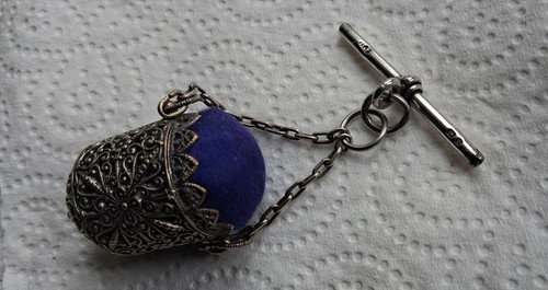 Antikes silber chatelaine - silber,