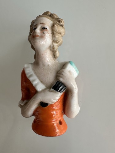 Vintage porzellan half - vintage, doll